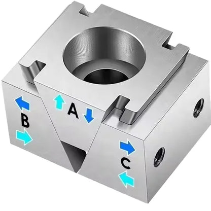 Smooth Jaws Precision M6 M8 M10 M12 M14 M16 OK Vise Wedge Clamping element MINI OK Vise Wedge Clamps Precision Modular Single