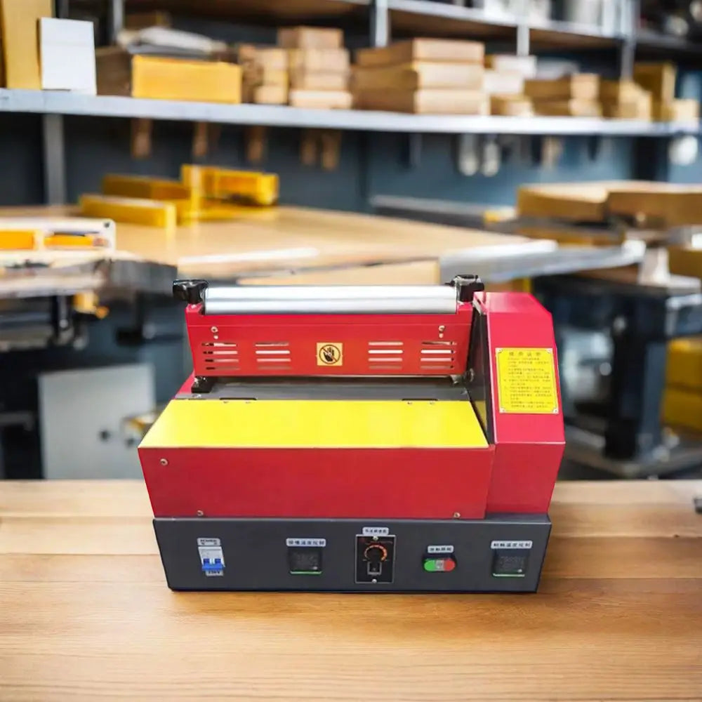 TEBAK Hot Melt Glue Roller Coater Coating Gluing Machine Paper Sanitary Products Box EVA Hot Melt Gluing Machine