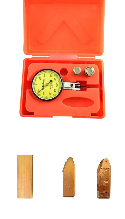 TEABK Test Dial Gauge Scale Meter Accuracy Steel Test Indicator Gauge Meter Tool Indicator Lever Indicator Lever Test Indicator