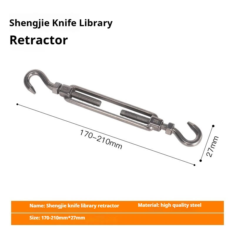 Knife Magazine Spring, Telescopic Tension Hook Pull Rod Spring Drilling Tapping Machine Tension Spring Machine Tool Accessories
