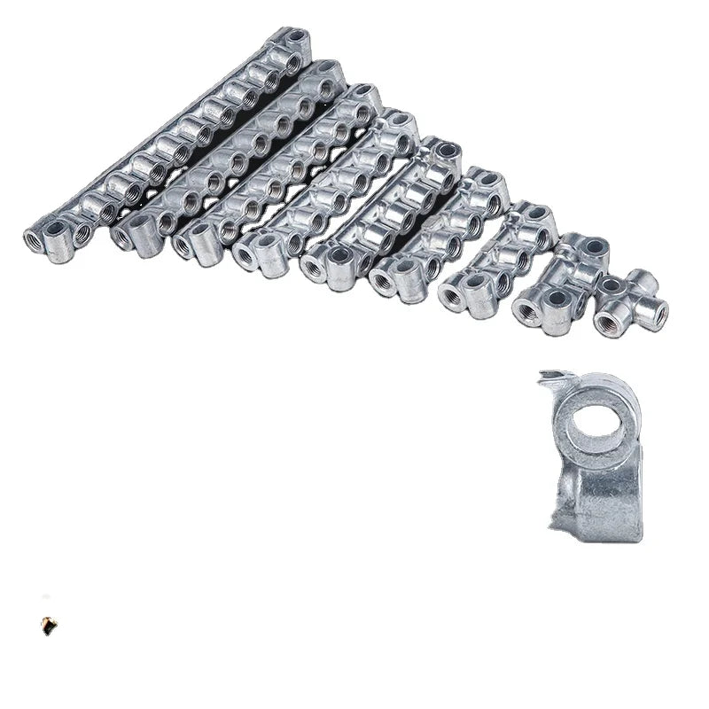 Zinc Alloy Type a Resilient Oil Distribution Device - Oil Distribution Block - Oil Outlet - Oil Pump Oil Distribution Unit