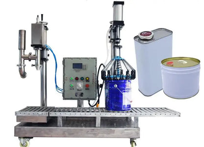 XSH-2 TEBAK Factory Supply Plastic Bucket Weighing Filling Equipment / Weigher Filling Machine