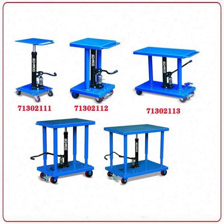 Factory Wholesale Lift Tables Mobile Hydraulic Lifting Table Trolley  MH-F