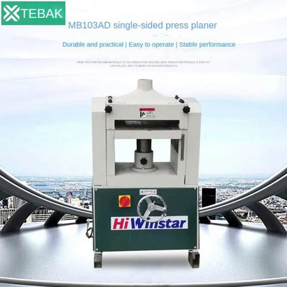TEBAK XJ-23 Wood Planer Single Side Woodworking Thickness Planer Thicknesser Wood Planer Machine
