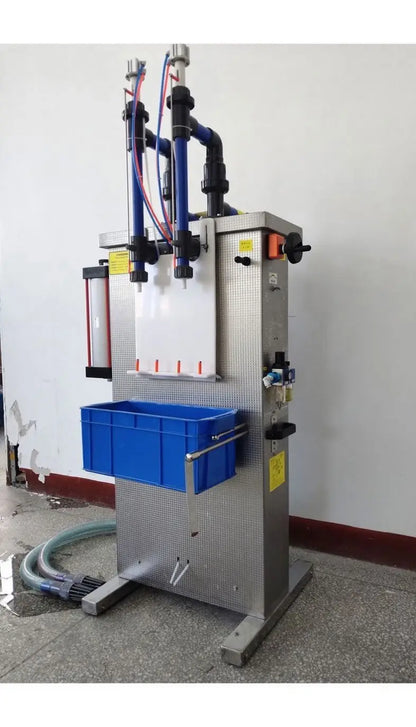 TEBAK Shampoo Cleaner Corrosive Bottling Double Head Corrosive Liquid Sterilization Water Liquid Bottle Oil Filling Machine