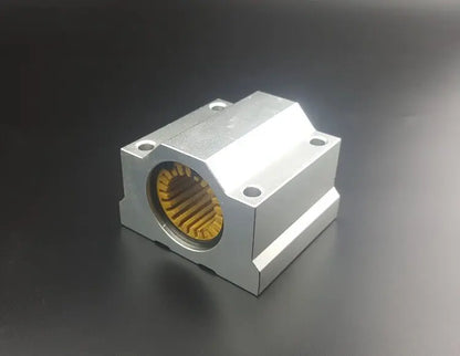 TEBAK D-21 Engineering Plastic Linear Motion Slider Bearing Seat Bushing Box Self-lubricating Aluminum Cylindrical Guide Rail