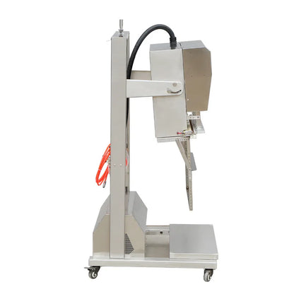 TEBAK Commercial Stainless Steel Powder Liquid Food External Pneumatic Inflatable Sealing Vertical Vacuum Packaging Machine