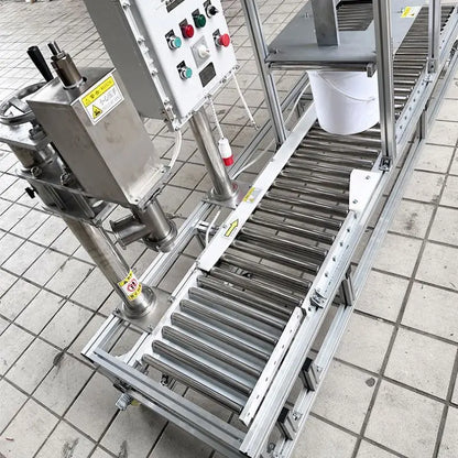 Paint Putty Packaging Filling Machine XSH-7 TEBAK Explosion-proof System of Paint Putty Packaging Filling Machine 2 Heads