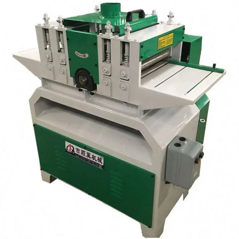 A TEBAK Wood Cutting Machine 14 Inch Gang Rip Saw High Speed Wood Cutting Machine 3 Phase Straight Line Rip Saw for Sawing Plank