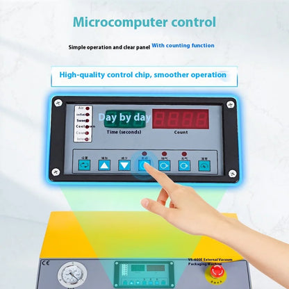 TEBAK Good Price of Durable Industrial Ground Beef Meat Packaging Machine Vacuum Packing