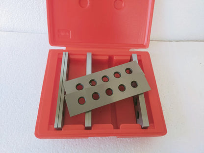 Tebak 4 Pairs Precision 1/2" Parallel Block Set Accuracy 0.0002" Thin Steel Parallel Milling Machine Accessories