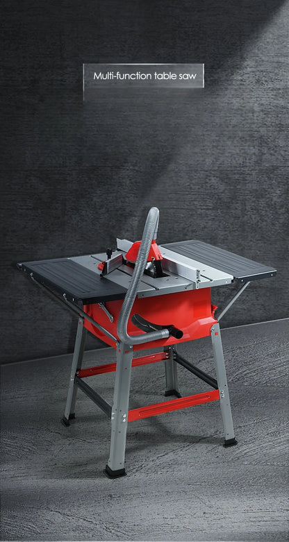 TEBAK Woodworking Precision Push Saw Dust-free Table Saw Open Board Mini Electric Wood Cutting Saw Machine Table Saw