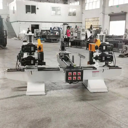 A TEBAK Factory Direct Woodworking Saw Double End Saw Five Dish Tenon Machine Hand Push Both Ends for Tenon