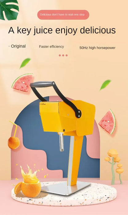 TEBAK Electric Fresh Juice Maker Fruit Watermelon Pineapple Orange Juicer Automatic Fruit Juice Extractor Squeezer Machine