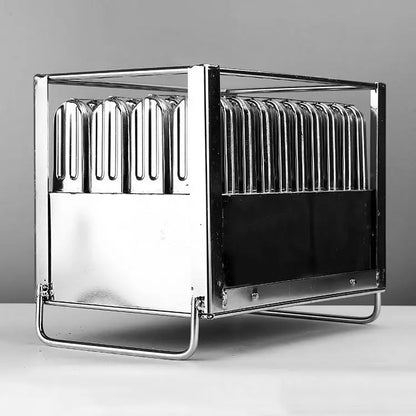 TEBAK Processing Ice Cream Stainless Steel Popsicle Mold Industrial Commercial Popsicle Stick Holder Molds for Ice Cream Pallet