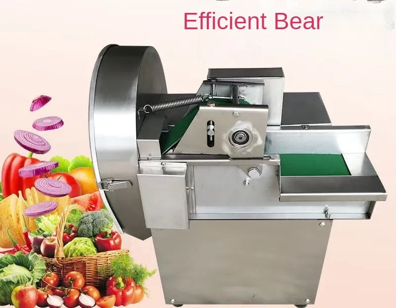 Multifunctional Automatic Vegetable Shredding Machine 120-305 KG/H Schools Restaurant Kitchen Vegetable Fruit Cutting Machine