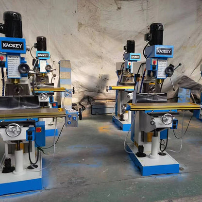 TEBAK High Precision ZX7550C ZX7550CW Vertical and Horizontal Milling Machine Manual Mills