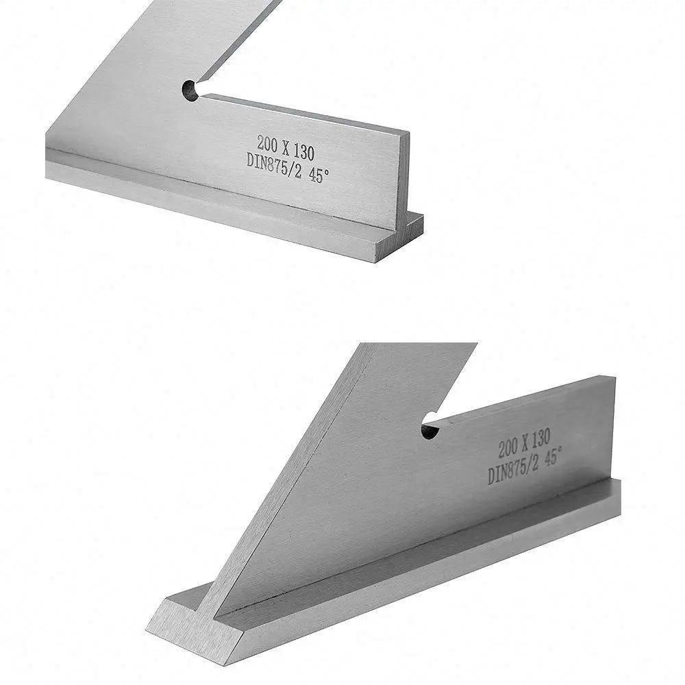 Stainless Steel  45 Degree Square Angle Square  120*80 Engineering Square Measuring Tool