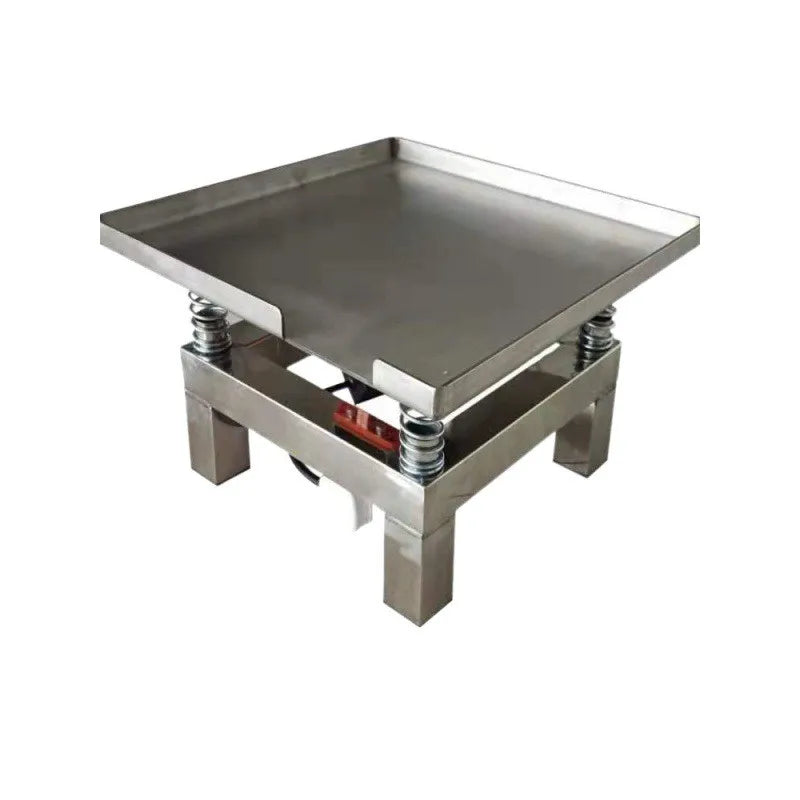 TEBAK Concrete Test Stainless Steel Miniature Vibrating Table Small Concrete Vibration Cement Mortar