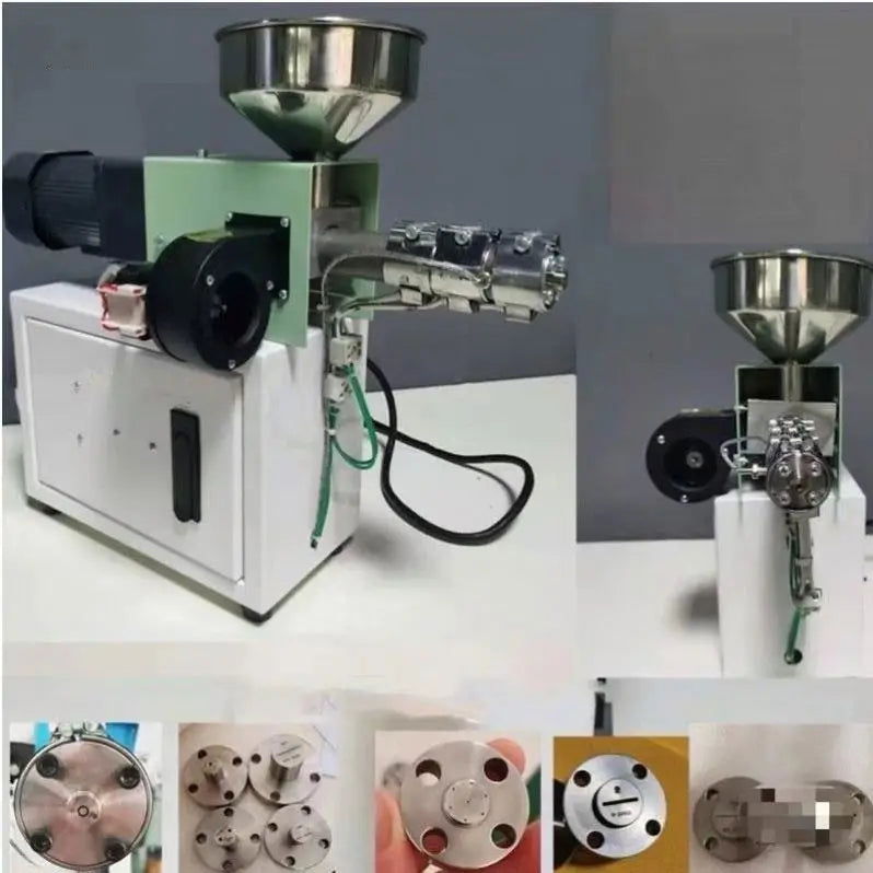 TEBAK Granulating Line Small Pelletizing Extruder Diy Scale Material Plastic Small Lab Scale Desktop Extruder Screw Machine