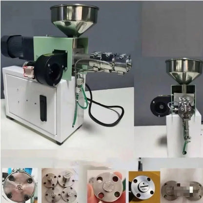 TEBAK Granulating Line Small Pelletizing Extruder Diy Scale Material Plastic Small Lab Scale Desktop Extruder Screw Machine
