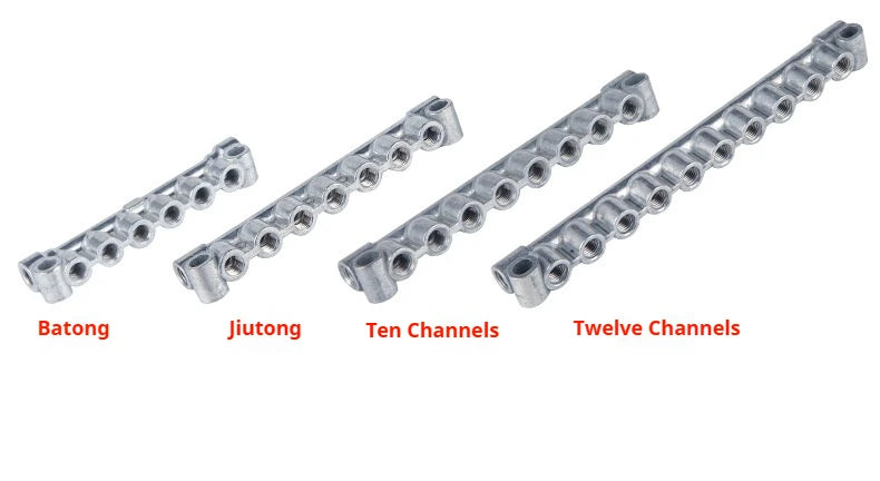 Manufacturers Wholesale Spot Zinc Alloy a Type Resistance Oil Block Oil Pump Oil Distributor