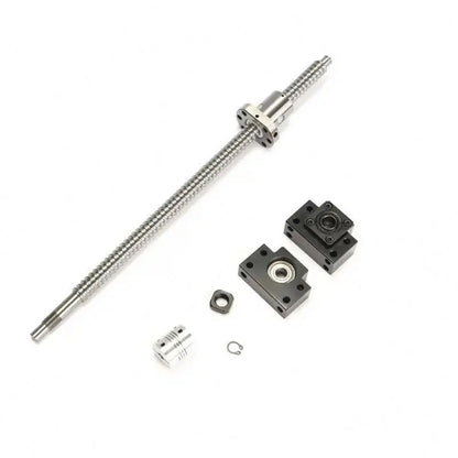 TEBAK D-05 SFU2005 Ball Screw CNC Machine Parts Rotating Nut Ballscrews Supports Bearing Blocks SFU1605 Full Set Cnc Machine