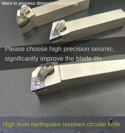 ANDUUK WTJNR 2525M16 Cutter TNMG1604/08 Inserts CNC Lathe Machine Cutting Tools External Turning Tool Holder WTJNR