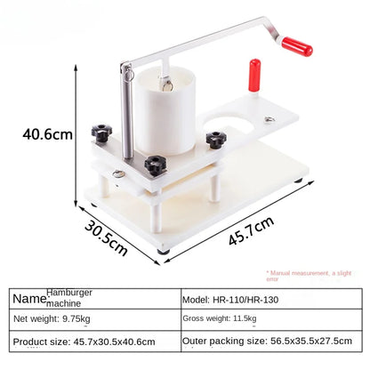 Burger Machine Factory Outlet Industry Hamburger Cutlet Machine for Making Hamburger Making Machine