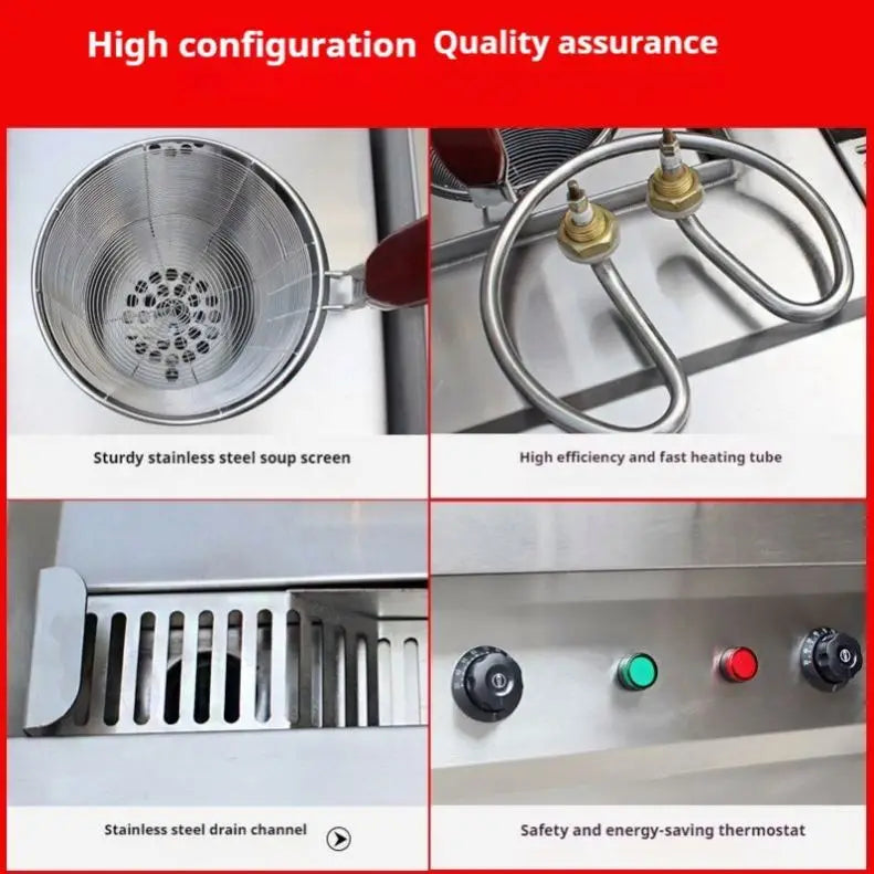 Professional Commercial Kitchen Equipment Electric Noodle Cooking Boiler Pasta Cooker