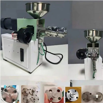 TEBAK Granulating Line Small Pelletizing Extruder Diy Scale Material Plastic Small Lab Scale Desktop Extruder Screw Machine