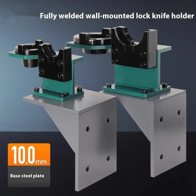 TEBAK Wall-mounted Lock Tool Holder for CNC Numerical Control Machining Center BT40 Installing BT30 BT40 and BT50 Tool Holders