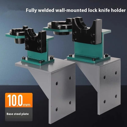 TEBAK Wall-mounted Lock Tool Holder for CNC Numerical Control Machining Center BT40 Installing BT30 BT40 and BT50 Tool Holders