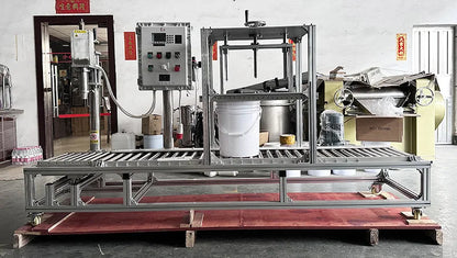XSH-7 TEBAK Explosion-proof System of Paint Putty Packaging Filling Machine 2 Heads