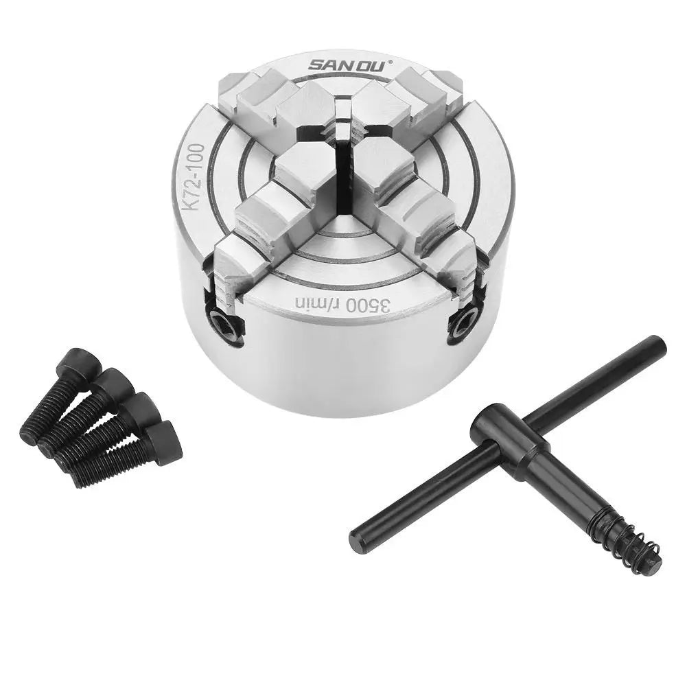 Factory Wholesale Lathe Chuck 4 Jaw Independent Chuck K72 Series 80MM 100MM 125MM 160MM 200MM 250MM