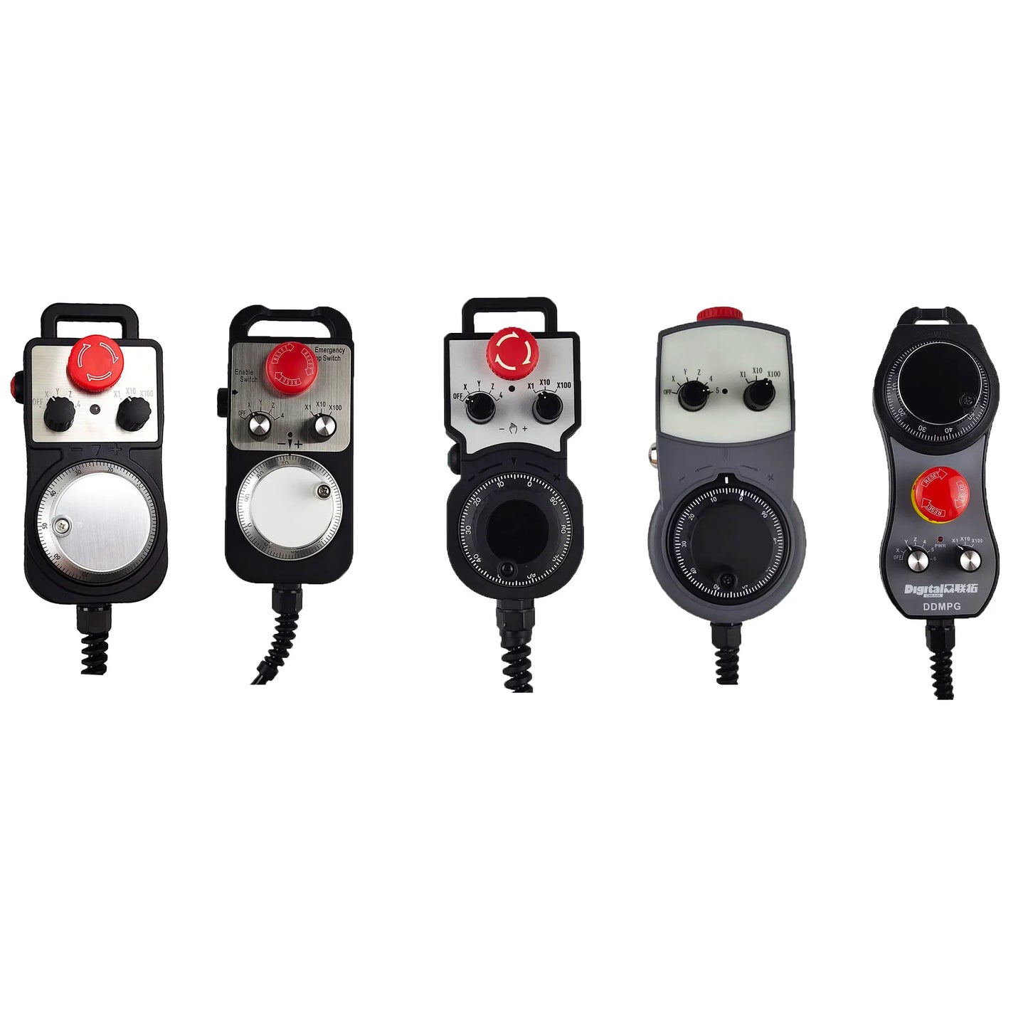 TEBAK CNC Supporting Ddcsv3.1 Ddcsv4.1 DDCS EXPERT M350 Standard Electronic Handwheel MPG Plug and Play, No Welding Required
