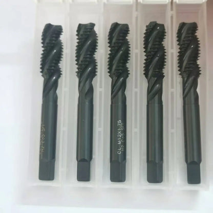 TEBAK M2 to M24 Gold HSS Bright Finishing Forming Tap Titanium Coated Thread Tap for Metal Drilling