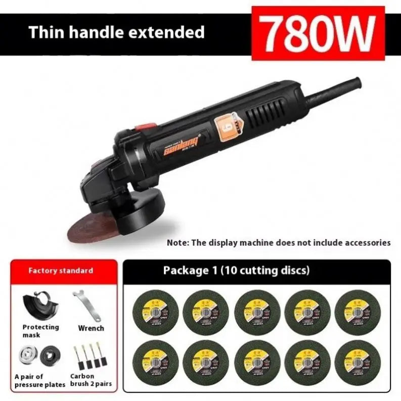 Factory Grinding Abrasive Wheels Power Tool Grinder Angle Armature Mini Angle Grinder