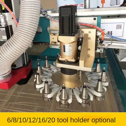 TEBAK CNC Tool Magazine ISO30 Automatic Tool Change Engraving Milling Machine 8/12/16/20/24 Machine Tools Accessories