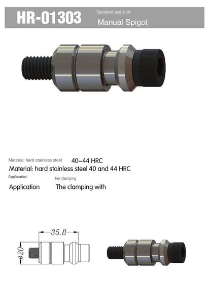 TEBAK Vise Self-centering Manual Spigot Automatic Spigot Latin Ring EDM Sparking Machine Collet Precision Electrode Holder ER 3R