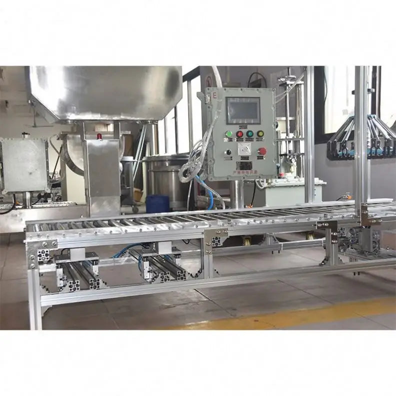 Filling Machine XSH-18 Thick Liquid Pails Capping Machine Epoxy Resin Emulsion Paint White Latex Big Bore Glue Filling Machine