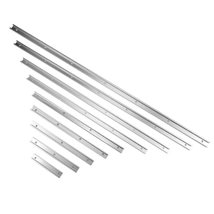 TEBAK W-04 Router Table Bandsaws Woodworking Tool 300/450/600/800MM T-track Slot Miter Track Jig Backing Fixture Limiter