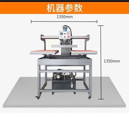 TEBAK Hydraulic Automatic Heating Pressing Machine 40x60 Dual Station High Pressure Printing Press Heat Transfer