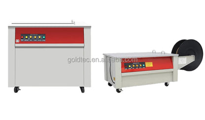 TEBAK High Tablle Low Table Semi Auto Poly Strapping Machine With Ce