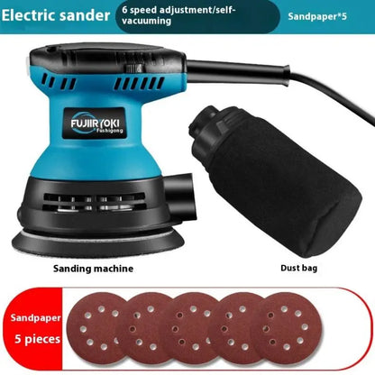 Tebak Model 6406 125mm 320W With Variable-speed 220V Electric Sanding Machine Orbital Sander Machine for Wood Working