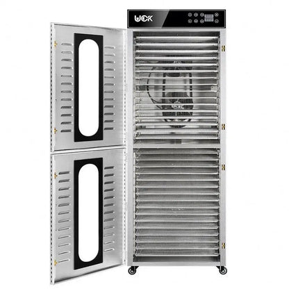 TEBAK Commercial Kitchen Stainless Steel Fruit Dehydrator Single Cabinet Metal Mesh Tray Industrial Fruit Dryer