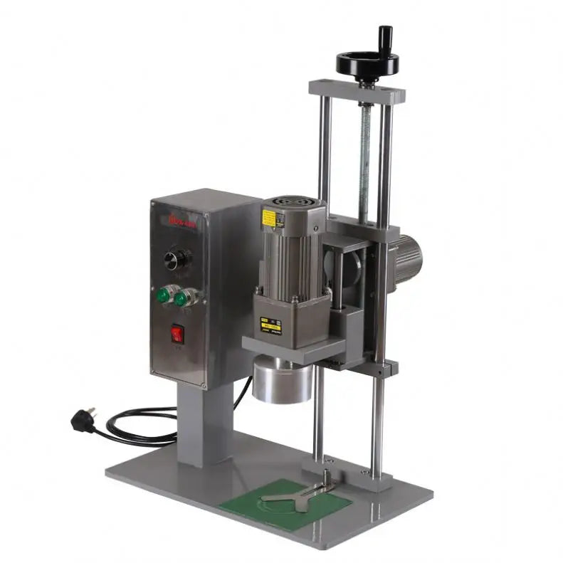 TEBAK Glass Bottle Aluminum Screw Automatic Capping Sealing Machine