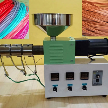 TEBAK Granulating Line Small Pelletizing Extruder Diy Scale Material Plastic Small Lab Scale Desktop Extruder Screw Machine