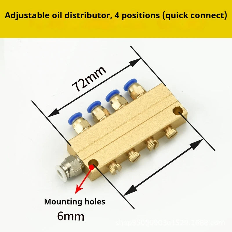 Wholesale Price Oil Separator Adjustable Drain Distribution Lubrication System Distribution Valve Oil Separator