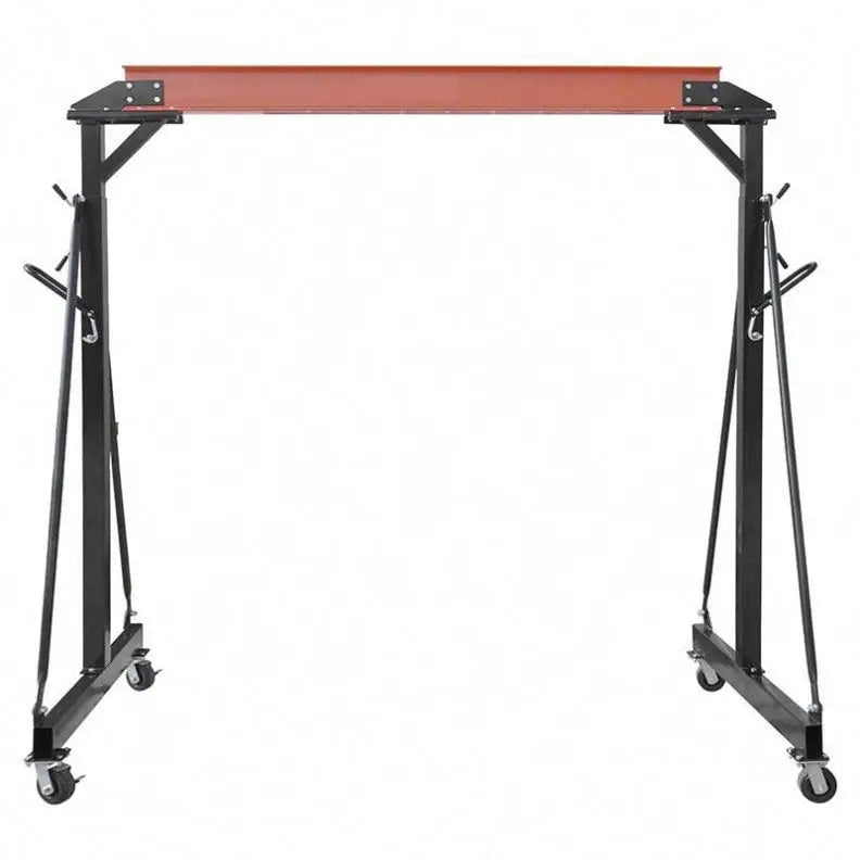 TEBAK Portable Single Girder Gantry Crane 0.5Ton 1ton 2ton Steel Movable Lifting Workshop Adjustable Height Gantry Cranes 1 Ton